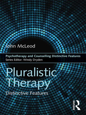 cover image of Pluralistic Therapy